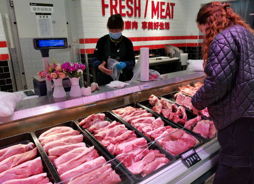 中国猪肉价格 十连降