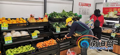 抗击疫情 防控 海口菜篮子网点28日起恢复正常营业时间 每天供应35种新鲜蔬菜 2万斤左右猪肉